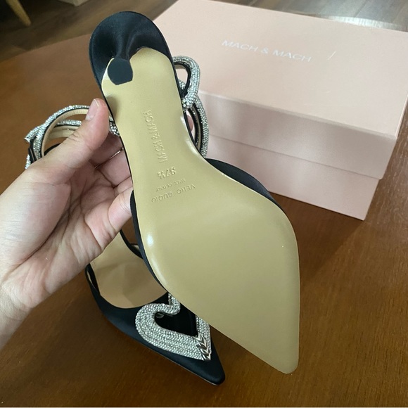 Mach & Mach Triple Heart 110mm pumps - Picture 6 of 11